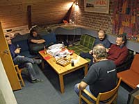 Inntak av sjokoladekake m/seigdamer