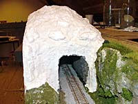 Tunnelåpning nr. 4 blir kledd inn...